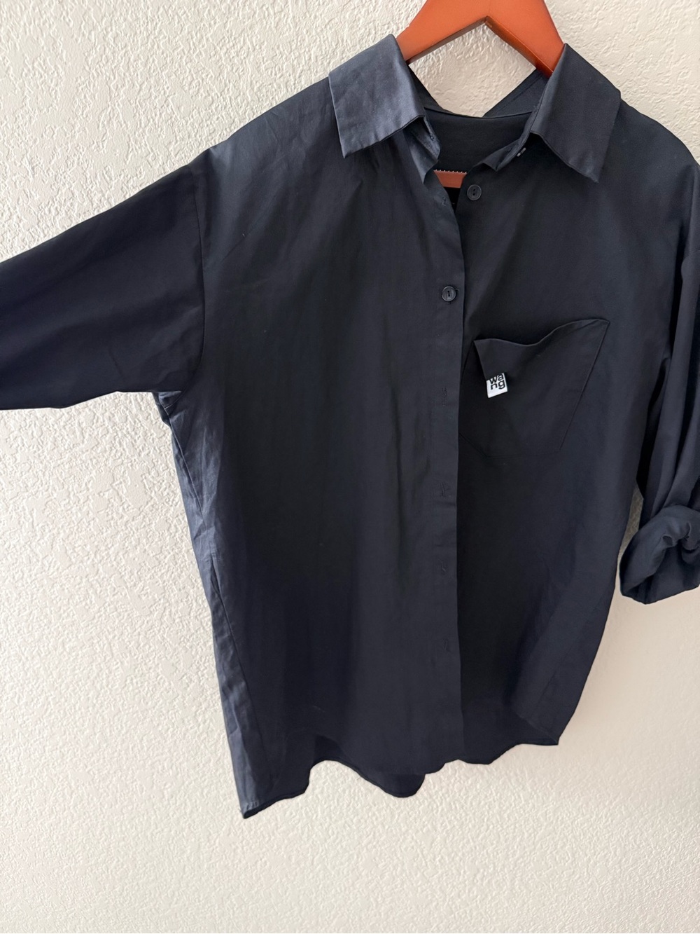 Classic Black Button-Up Shirt